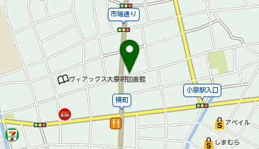 アパマンショップ大泉太田店の地図画像