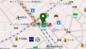 アパマンショップ南浦和店の地図画像