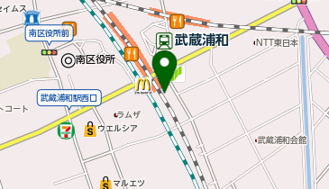 アパマンショップ武蔵浦和店の地図画像