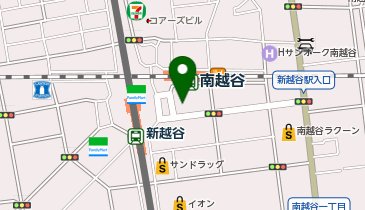 アパマンショップ新越谷店の地図画像