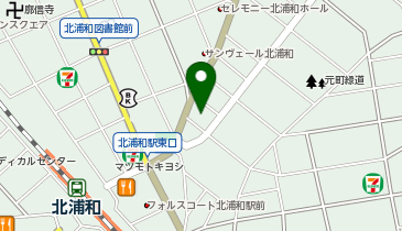 アパマンショップ北浦和東口店の地図画像