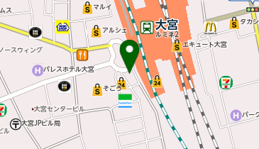 アパマンショップ大宮西口中央店の地図画像