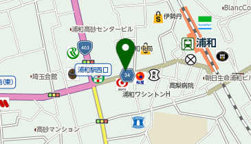 アパマンショップ浦和西口店の地図画像