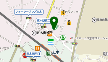 アパマンショップ志木店の地図画像