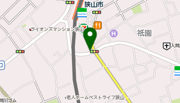 アパマンショップ狭山店の地図画像