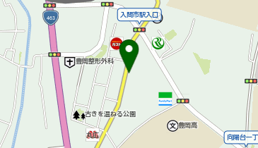 アパマンショップ入間店の地図画像