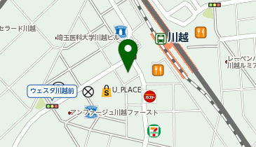 アパマンショップ川越西口店の地図画像