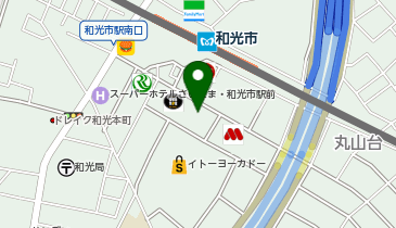 アパマンショップ和光店の地図画像
