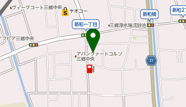 アパマンショップ三郷中央店の地図画像