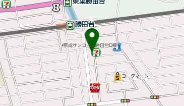 アパマンショップ勝田台店の地図画像