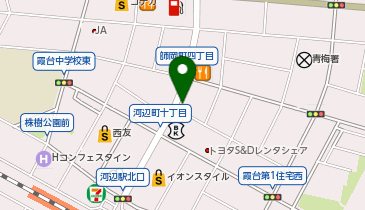 アパマンショップ青梅店の地図画像