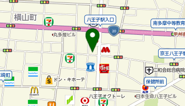 アパマンショップ八王子駅前店の地図画像