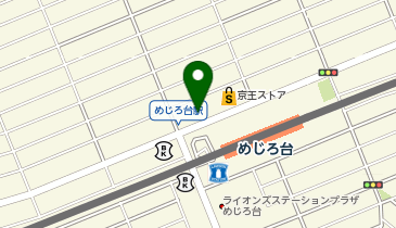 アパマンショップめじろ台店の地図画像