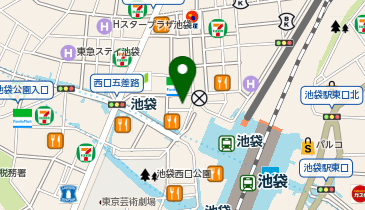 アパマンショップ池袋西口店の地図画像