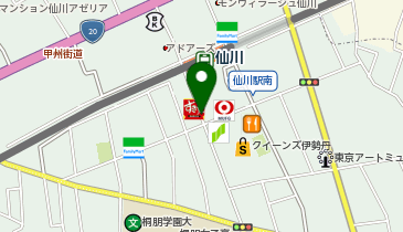 アパマンショップ仙川店の地図画像
