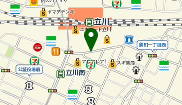 アパマンショップ立川駅南口店の地図画像