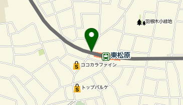 アパマンショップ東松原店の地図画像