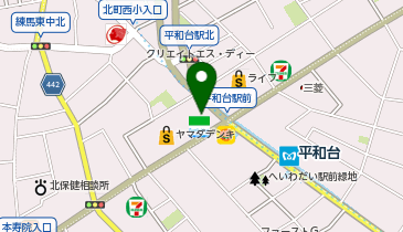 アパマンショップ平和台駅前店の地図画像