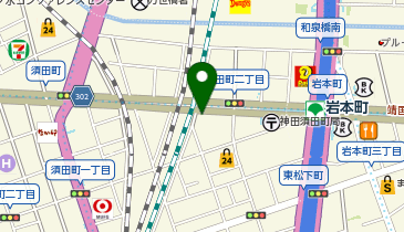 アパマンショップ神田秋葉原店(オンライン専門店)の地図画像