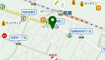 アパマンショップ昭島駅前店の地図画像