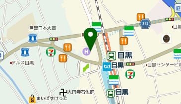 アパマンショップ目黒西口店の地図画像