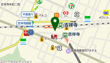 アパマンショップ吉祥寺南口店の地図画像