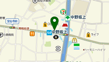 アパマンショップ中野坂上店の地図画像