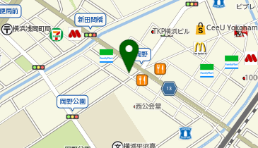 アパマンショップ横浜店の地図画像