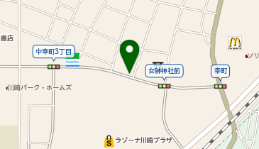 アパマンショップ川崎駅西口店の地図画像