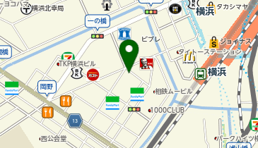 アパマンショップ横浜西口店の地図画像