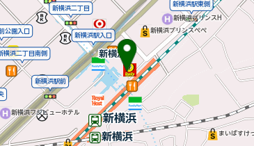 アパマンショップ新横浜店の地図画像