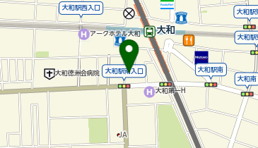 アパマンショップ大和駅前店の地図画像