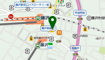 アパマンショップ藤沢店の地図画像