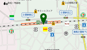 アパマンショップ辻堂店の地図画像