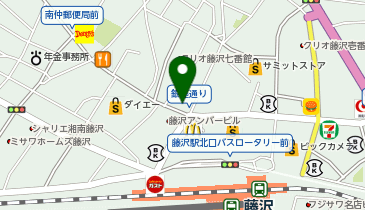 アパマンショップ藤沢北口店の地図画像