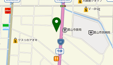 アパマンショップ富山南店の地図画像