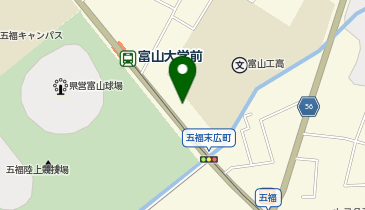 アパマンショップ富山大学前店の地図画像