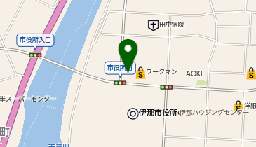 アパマンショップ伊那店の地図画像