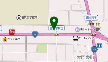 アパマンショップ塩尻高出店の地図画像