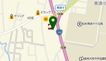 アパマンショップ松本信大前店の地図画像