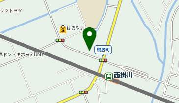 アパマンショップ掛川店の地図画像