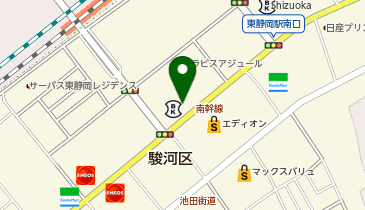 アパマンショップ東静岡駅前店の地図画像