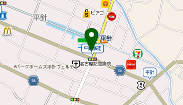 アパマンショップ平針店の地図画像