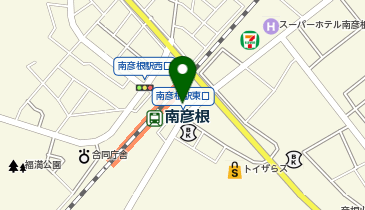 アパマンショップ南彦根店の地図画像