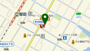 アパマンショップ堅田店の地図画像