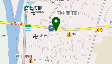 アパマンショップ出町柳店の地図画像