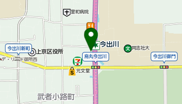 アパマンショップ今出川店の地図画像