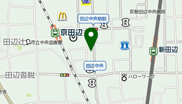 アパマンショップ京田辺店の地図画像