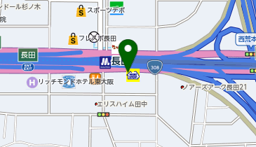 アパマンショップ中央線長田駅前店の地図画像