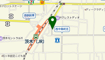 アパマンショップJR茨木駅前店の地図画像